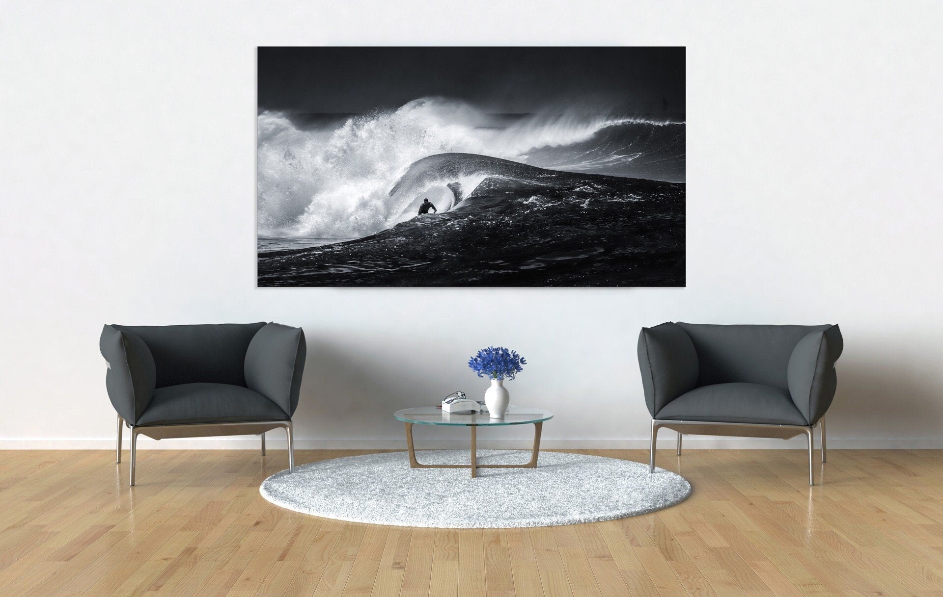Modern Swells - Modern Surf 1 - Series 1 - Fine Art (Metal & Bamboo Prints)